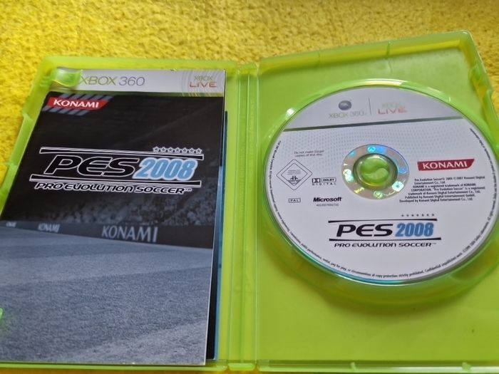 Pes 2008  xbox 360 games Original