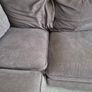 L Shaped Chocolate Brown Sofa Image 4