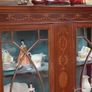 Sheraton-Style Inlaid Glass Display Cabinet c.1900-1915 Image 3