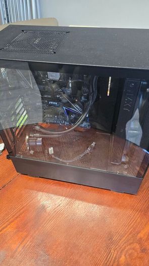 PC case with cooling