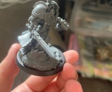 Captain in Terminator armour