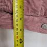 Denim Co Pink Corduroy Sherpa Trucker Jacket Womens Size 12 Image 10