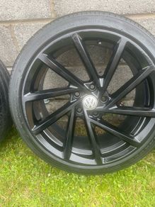 18" vw alloys Spielberg gloss black