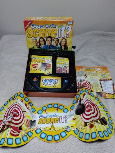 Scene It? Comedy Movies DELUXE EDITION The DVD Board Game