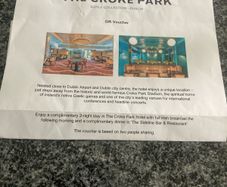 Croke Park Hotel Voucher B&B + One Evening Meal