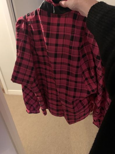 vintage taffeta blouse