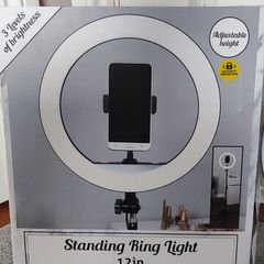 12" Ring Light with Adjustable Stand
