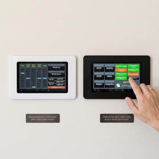 Kindle Fire HD 8 Recessed Wall Mount Home Automation
