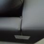 New Leather Grey 3 Seater Sofa Image 8