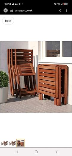 Ikea Applaro Outdoor Dining Set