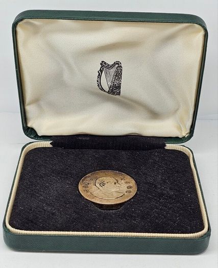 Ireland 1966 Silver Proof 10 Shillings in Original Holder
