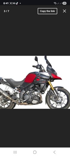 Suzuki V-Strom 1000 Upper crash bars