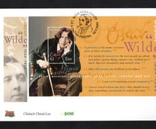 2000 Ireland Oscar Wilde Commemorative Stamp Miniature Sheet An Post First Day Cover (FDC)