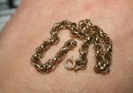 Vintage 9ct Yellow Gold Bracelet 375 , 5,3g