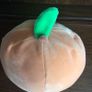 8 Inch Squishmallow Simon the sloth orange costume fruit squad Image 6