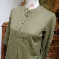 Ladies Vera moda Green top new with tags.