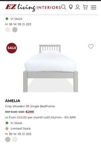 Single bed and Matress as new