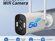 main image for ad 5G WiFi Camera 1080P Security Camera Wireless Outdoor 2MP HD Security Camera