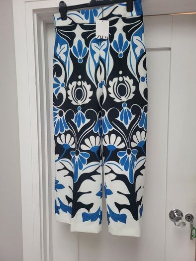 colourful palazzo trousers - reduced further