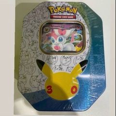 30th Celebration Pokemon Sylveon Ex Tin