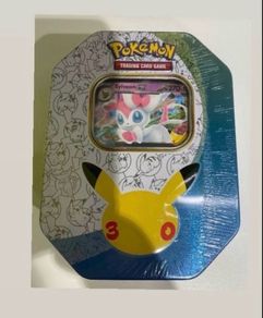 30th Celebration Pokemon Sylveon Ex Tin