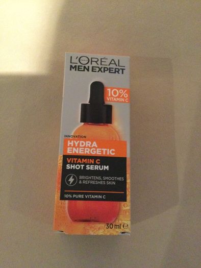 loreal men expert vitamin c shot serum 30 ml NIB