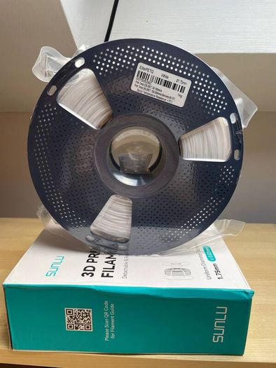 SUNLU Elite PETG 3D Printer Filament - 1kg White