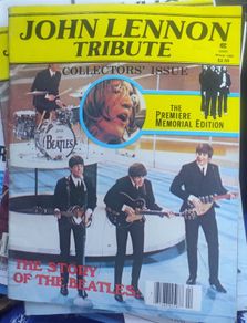 John Lennon Beatles Collectable Magazine 1980