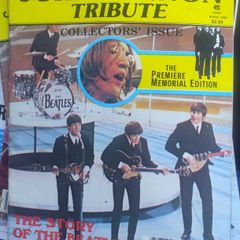John Lennon Beatles Collectable Magazine 1980