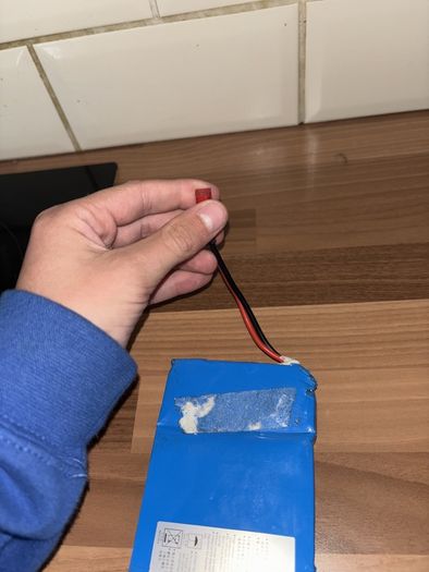 Battery never been used Electric bike