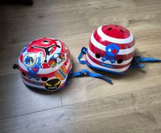 2 Micro Scooter Helmets