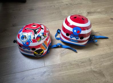 2 Micro Scooter Helmets