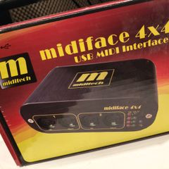 4x4 Usb Midi Interface, As New