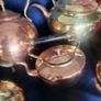 Vintage brass and cpper kettles. polished and beautiful. Image 6