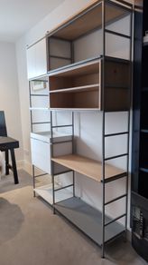 Zweed Designer shelving system, used