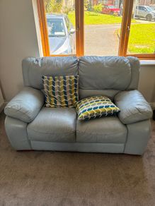 Free leather couch 2 seater