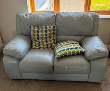 Free leather couch 2 seater
