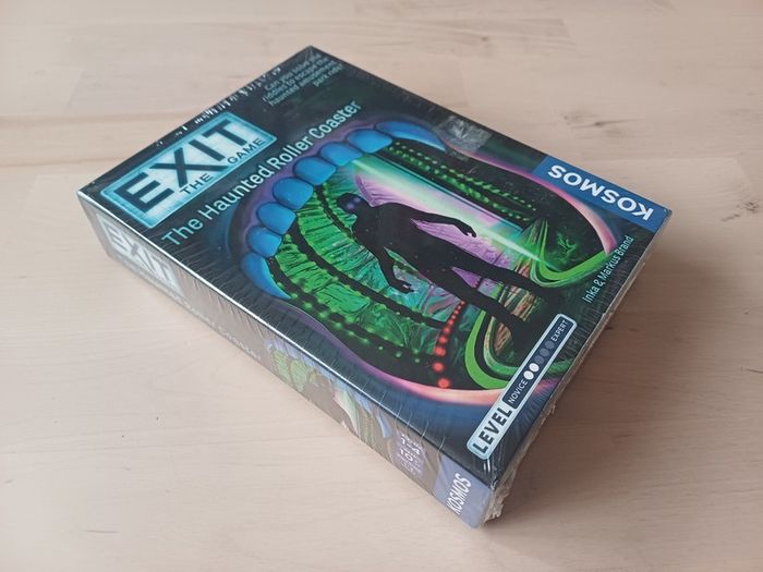 Exit The Game - Haunted Roller Coaster Escape Room Board Game 2019 NEW SEALED
