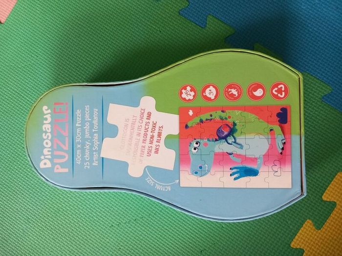 Dinosaur Jigsaws Puzzle 3+