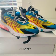 Nike Air Max 270 React ENG - Laser Blue / White / Anthracite (UK 7.5 / EUR 42)