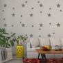 Star Wall Sticker, Star Wall Decal, 2 Size Star Wall Sticker, 100 stars sticker, Kids wall decoration, Nursery Decor, Baby room decal, Image 3