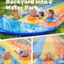 18ft/548cm Triple Lanes Water Slides and 3 bodyboards, Backyard Lawn Water Slides with Sprinkler for Kids Adults Outdoor Water Toy fun in summer for Kids Adults Image 7