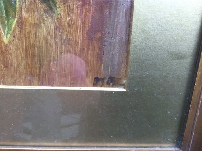 Art - Antique Oil on Board.