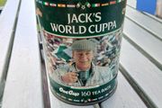Jack Charlton World Cuppa tin