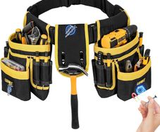 Brand New IVODEELA 27-Pocket Heavy Duty Tool Belt (Magnetic Pouches)
