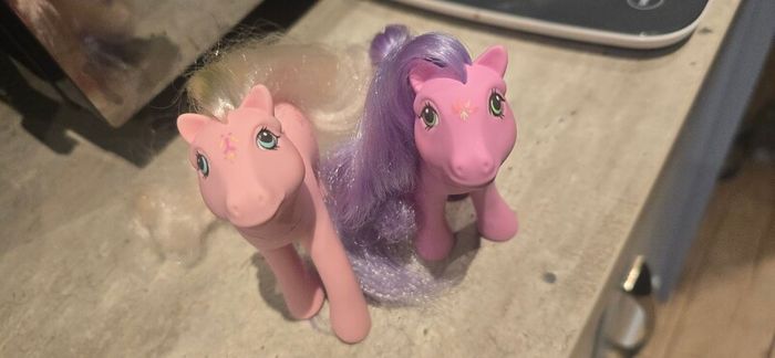 Dup Bundle 2 x Flutter ponies Lily and Honeysuckle MLP G1 My Little Pony