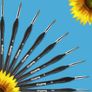 Detail Paint Brush Set, 9pcs Thin Brushes for Fine Detailing & Art Painting - Acrylic,Watercolor, Oil Miniatures, Scale Models, Airplane Kits, Nail, Line Drawing, Warhammer (MULTIPLE COLOURS) Image 6