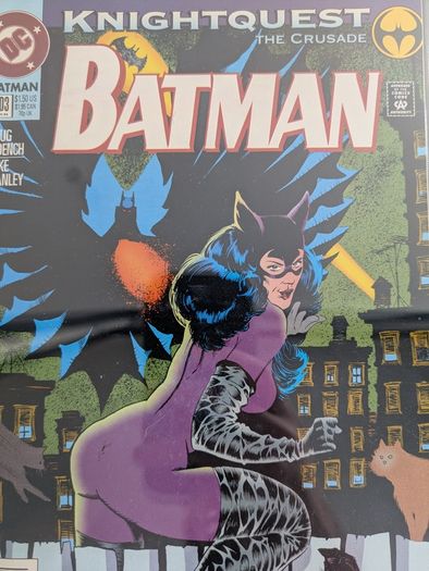 Batman Issue 503 + 504 Cgc 9.8  Graded Comic Books Catwoman Azrael Knightfall Knightquest Marvel DC
