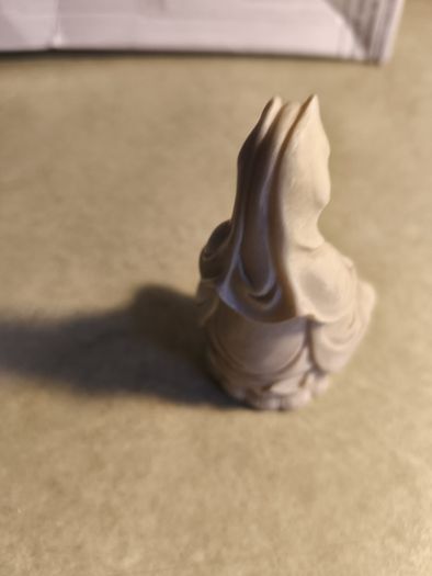 Vintage Chinese Buddhism Quan Yin Kwan-yin White Resin.