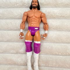 WWE Mattel Basic Series 76 Macho Man (King) Randy Savage Action Figure Used Please see photos
